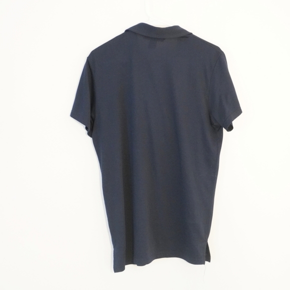 MARC BY MARC JACOBS Navy Zipper Golf Polo Shirt - Picture 3 of 7